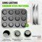 Muffin Pan for Baking – 12-Cup Nonstick Cupcake Tin, 2-Pack Carbon Steel Bakeware Set, Premium Cheesecake & Cup Cake Trays, Dishwasher Safe